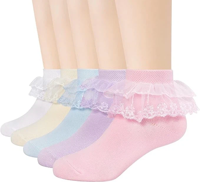 Lace Girls Socks